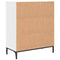 vidaXL Sideboard White 69.5 x 33 x 82 cm Engineered wood