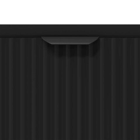 vidaXL Sideboard Black 69.5 x 33 x 82 cm Engineered wood