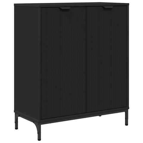 vidaXL Sideboard Black 69.5 x 33 x 82 cm Engineered wood