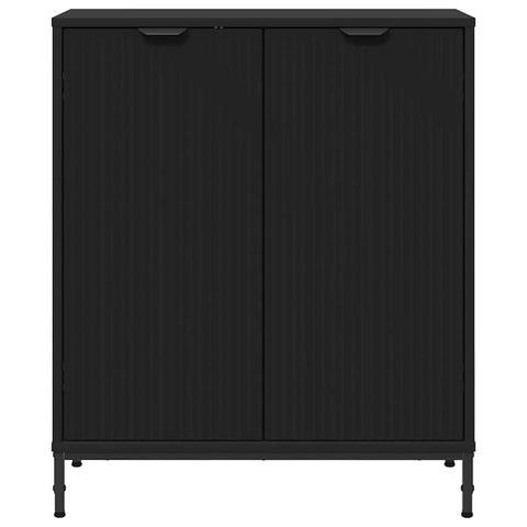vidaXL Sideboard Black 69.5 x 33 x 82 cm Engineered wood