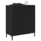 vidaXL Sideboard Black 69.5 x 33 x 82 cm Engineered wood