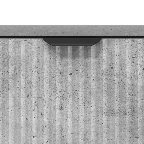 vidaXL Sideboard Concrete grey 69.5 x 33 x 82 cm Engineered wood
