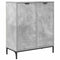 vidaXL Sideboard Concrete grey 69.5 x 33 x 82 cm Engineered wood