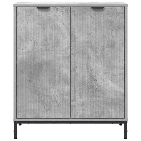 vidaXL Sideboard Concrete grey 69.5 x 33 x 82 cm Engineered wood