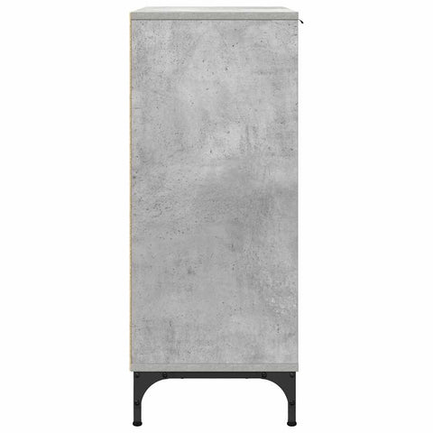 vidaXL Sideboard Concrete grey 69.5 x 33 x 82 cm Engineered wood