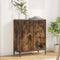 vidaXL Sideboard Smoked oak 69.5 x 33 x 82 cm Engineered wood