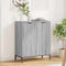 vidaXL Sideboard Grey sonoma 69.5 x 33 x 82 cm Engineered wood