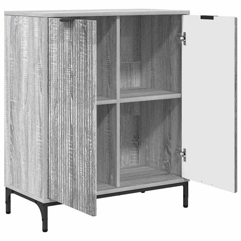 vidaXL Sideboard Grey sonoma 69.5 x 33 x 82 cm Engineered wood