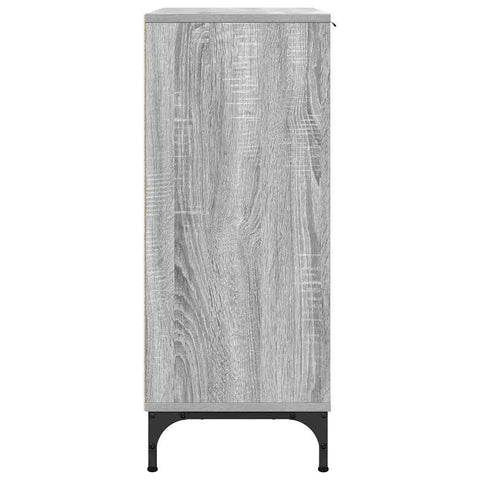 vidaXL Sideboard Grey sonoma 69.5 x 33 x 82 cm Engineered wood