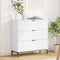 vidaXL Sideboard with Drawer White 79.5 x 33 x 82 cm Engineered wood