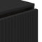 vidaXL Sideboard with Drawer Black 79.5 x 33 x 82 cm Engineered wood