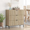 vidaXL Sideboard Sonoma oak 79.5 x 33 x 82 cm Engineered wood