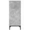 vidaXL Sideboard Concrete grey 79.5 x 33 x 82 cm Engineered wood