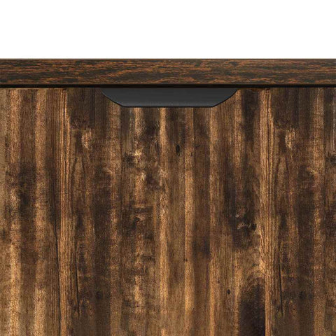 vidaXL Sideboard Smoked oak 79.5 x 33 x 82 cm Engineered wood
