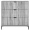 vidaXL Sideboard Grey sonoma 79.5 x 33 x 82 cm Engineered wood