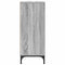 vidaXL Sideboard Grey sonoma 79.5 x 33 x 82 cm Engineered wood