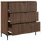 vidaXL Sideboard Brown oak 79.5 x 33 x 82 cm Engineered wood