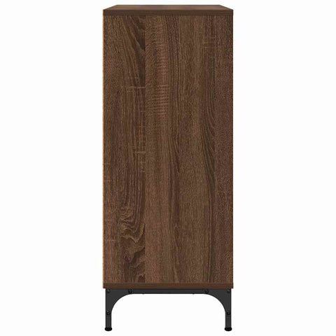 vidaXL Sideboard Brown oak 79.5 x 33 x 82 cm Engineered wood