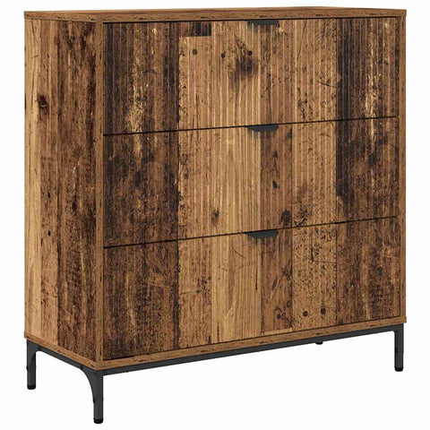 vidaXL Sideboard Old wood 79.5 x 33 x 82 cm Engineered wood