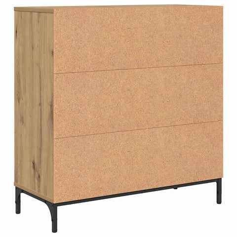 vidaXL Sideboard Artisan oak 79.5 x 33 x 82 cm Engineered wood