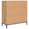 vidaXL Sideboard Artisan oak 79.5 x 33 x 82 cm Engineered wood
