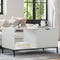 vidaXL Coffee Table White 90 x 49 x 46 cm Engineered wood