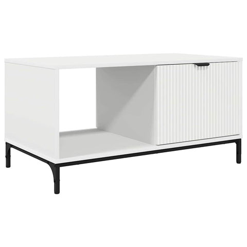 vidaXL Coffee Table White 90 x 49 x 46 cm Engineered wood