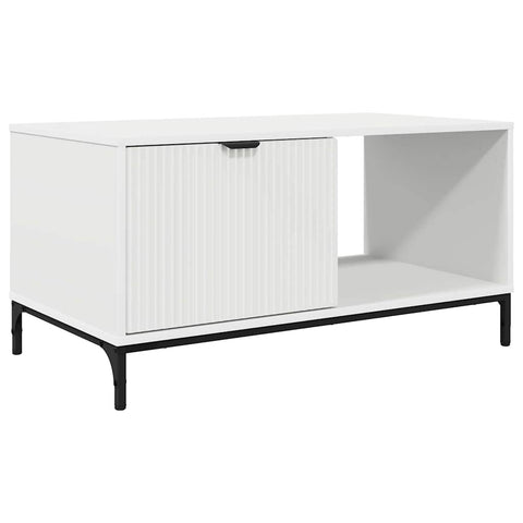 vidaXL Coffee Table White 90 x 49 x 46 cm Engineered wood