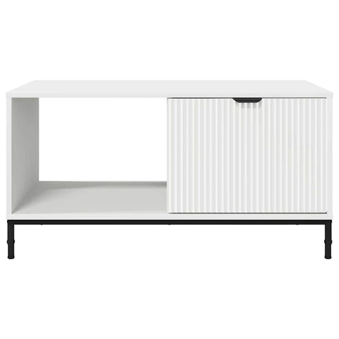 vidaXL Coffee Table White 90 x 49 x 46 cm Engineered wood
