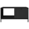 vidaXL Coffee Table Black 90 x 49 x 46 cm Engineered wood