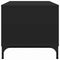 vidaXL Coffee Table Black 90 x 49 x 46 cm Engineered wood