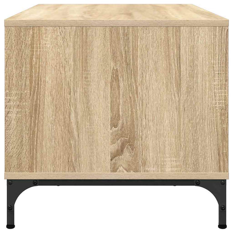 vidaXL Coffee Table Sonoma oak 90 x 49 x 46 cm Engineered wood