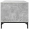 vidaXL Coffee Table Concrete grey 90 x 49 x 46 cm Engineered wood