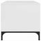 vidaXL Coffee Table High gloss white 90 x 49 x 46 cm Engineered wood