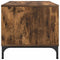 vidaXL Coffee Table Smoked oak 90 x 49 x 46 cm Engineered wood