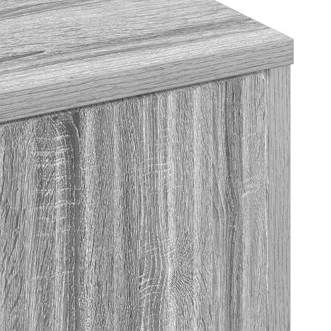 vidaXL Coffee Table Grey sonoma 90 x 49 x 46 cm Engineered wood