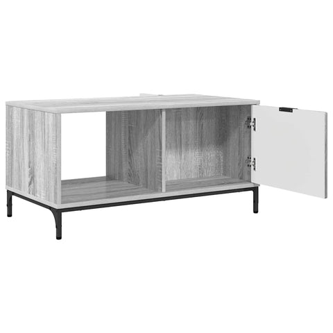 vidaXL Coffee Table Grey sonoma 90 x 49 x 46 cm Engineered wood