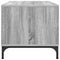 vidaXL Coffee Table Grey sonoma 90 x 49 x 46 cm Engineered wood