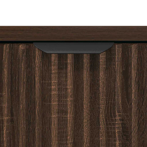 vidaXL Coffee Table Brown oak 90 x 49 x 46 cm Engineered wood