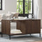 vidaXL Coffee Table Brown oak 90 x 49 x 46 cm Engineered wood
