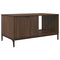 vidaXL Coffee Table Brown oak 90 x 49 x 46 cm Engineered wood