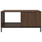 vidaXL Coffee Table Brown oak 90 x 49 x 46 cm Engineered wood