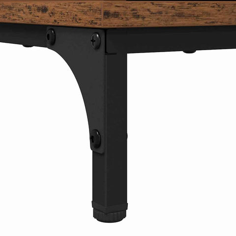 vidaXL Coffee Table Old wood 90 x 49 x 46 cm Engineered wood