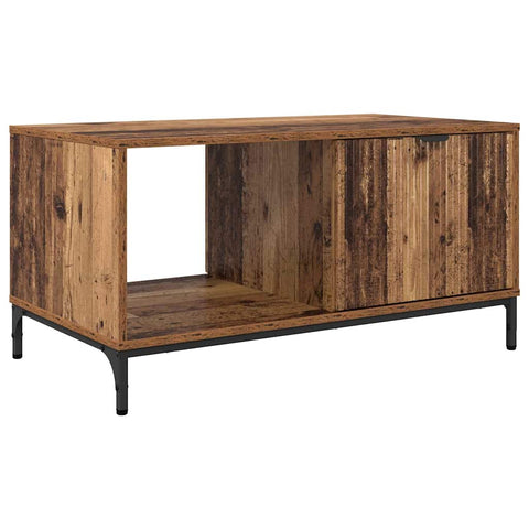 vidaXL Coffee Table Old wood 90 x 49 x 46 cm Engineered wood
