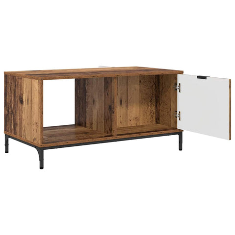 vidaXL Coffee Table Old wood 90 x 49 x 46 cm Engineered wood