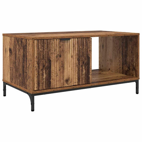 vidaXL Coffee Table Old wood 90 x 49 x 46 cm Engineered wood
