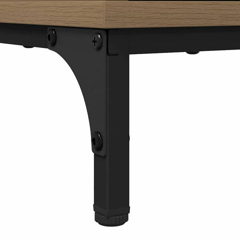 vidaXL Coffee Table Artisan oak 90 x 49 x 46 cm Engineered wood