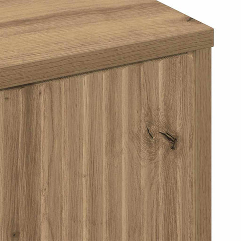 vidaXL Coffee Table Artisan oak 90 x 49 x 46 cm Engineered wood