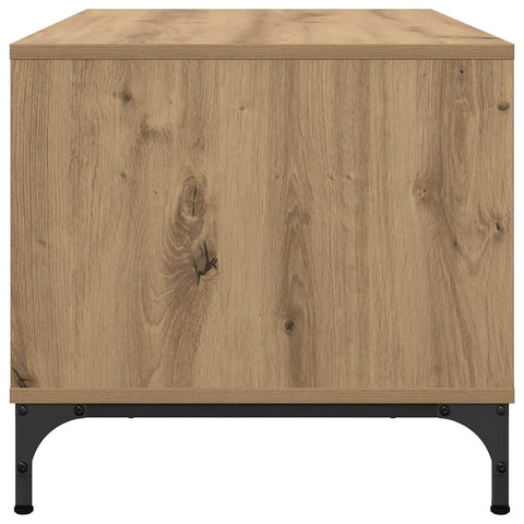 vidaXL Coffee Table Artisan oak 90 x 49 x 46 cm Engineered wood