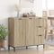 vidaXL Sideboard Sonoma oak 89.5 x 33 x 82 cm Engineered wood